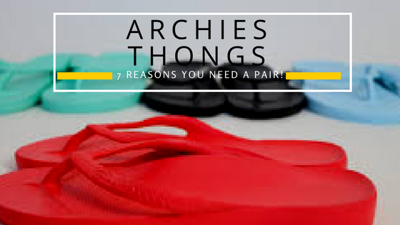 Archies Footwear - Archies Thongs are the ultimate off season